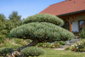 Detail jehlic - borovice lesní (Autor vizualizace: IMPEKA s.r.o.)