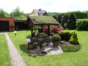 Okrasn&aacute; zahrada v Třinci