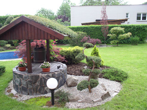 Okrasn&aacute; zahrada v Třinci