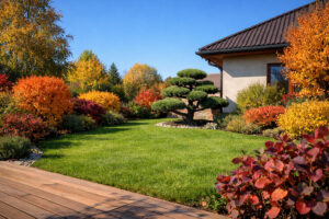 Okrasná zahrada na podzim (Autor vizualizace: IMPEKA s.r.o.)