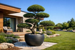 Tvarovaný listnáč v nádobě 1 (Autor vizualizace: IMPEKA s.r.o.)